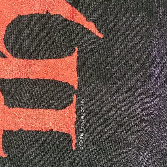 Vintage 2004 The Crow Movie Promo Black XL T-Shirt Brandon Lee Y2K - Picture 3 of 5